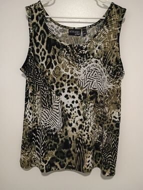 Attitudes by Renee Women's Size XL Tank Top